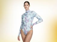 Women's Long-Sleeve One-Piece Swimsuit (Nike Swim Hydralock Fusion) (Image via Nike)